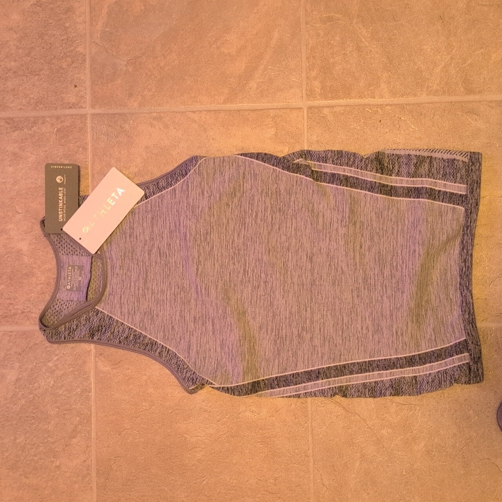 BOGO 1/2 Off !! Athleta 2 Tanks!!! agile colorblock tank- XS & Speedlight Tank S